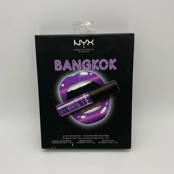 🔥5 for $20🔥 NYX Bangkok Lip-Eye-Face Palette Collection NWT - Picture 1 of 13